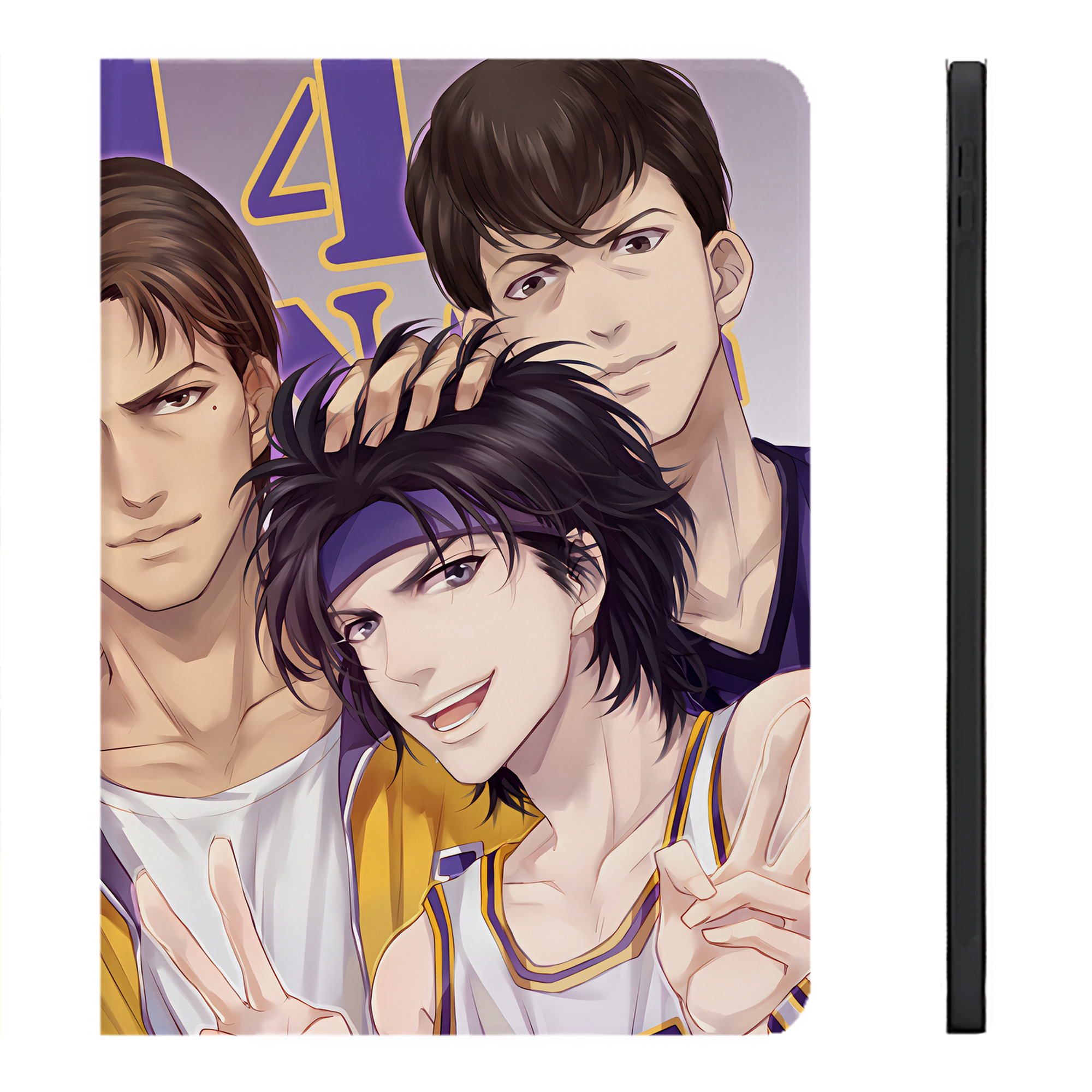 （画像用） SLAM DUNK／スラムダンク IPadケース ペンホルダー付き ブックスタイルデザイン
